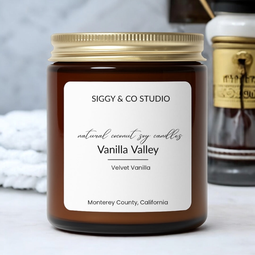 Valley Vanilla — Carmel Valley Inspired Candle