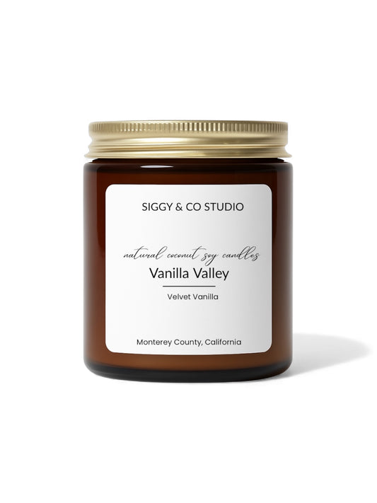 Valley Vanilla — Carmel Valley Inspired Candle