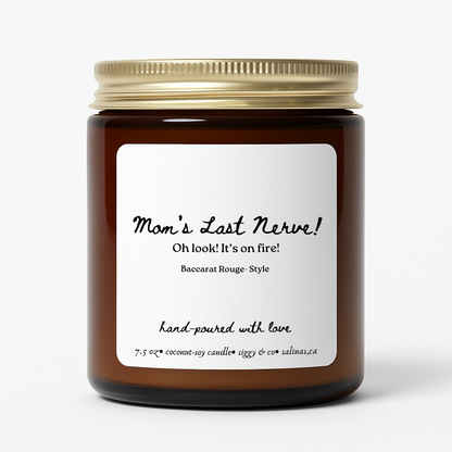 Custom Candle Label personalized Gifts