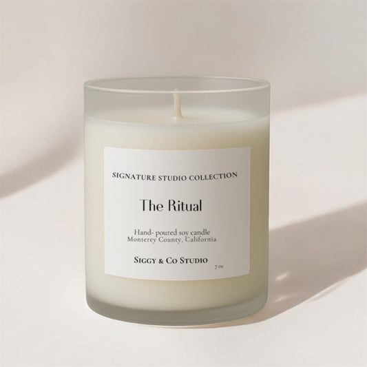 The Ritual – Blood Orange & Palo Santo Soy Candle