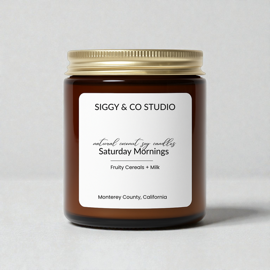 Saturday Mornings – Fruity Cereal + Milk Froot Loops Flavor Scented Candle