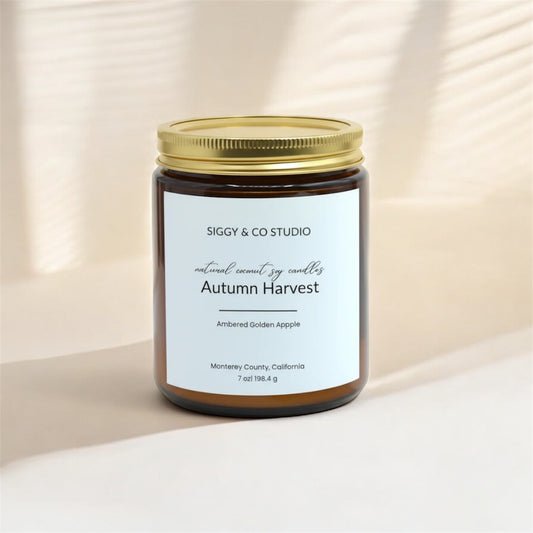 Autumn Harvest- Ambered Golden Apple