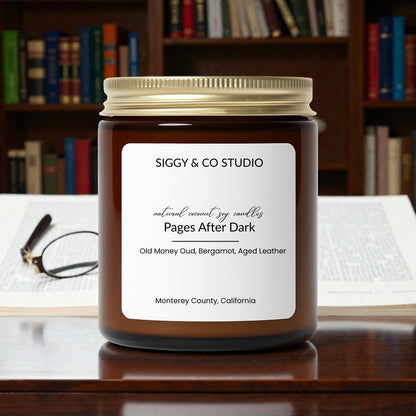 Pages After Dark- Old Money Oud, Bergamot & Aged Leather