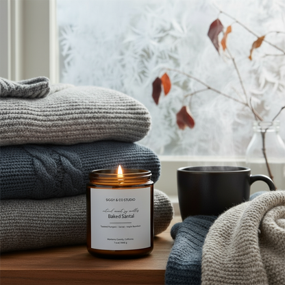 Baked Santal Cozy Window Scene - Correct Weight