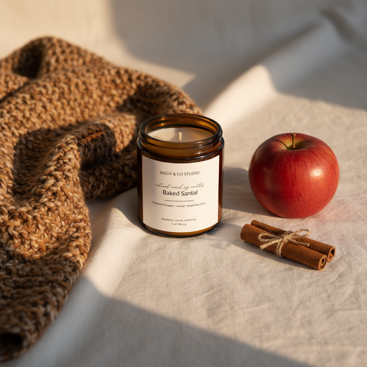 Baked Santal Minimal Scene - Correct Label