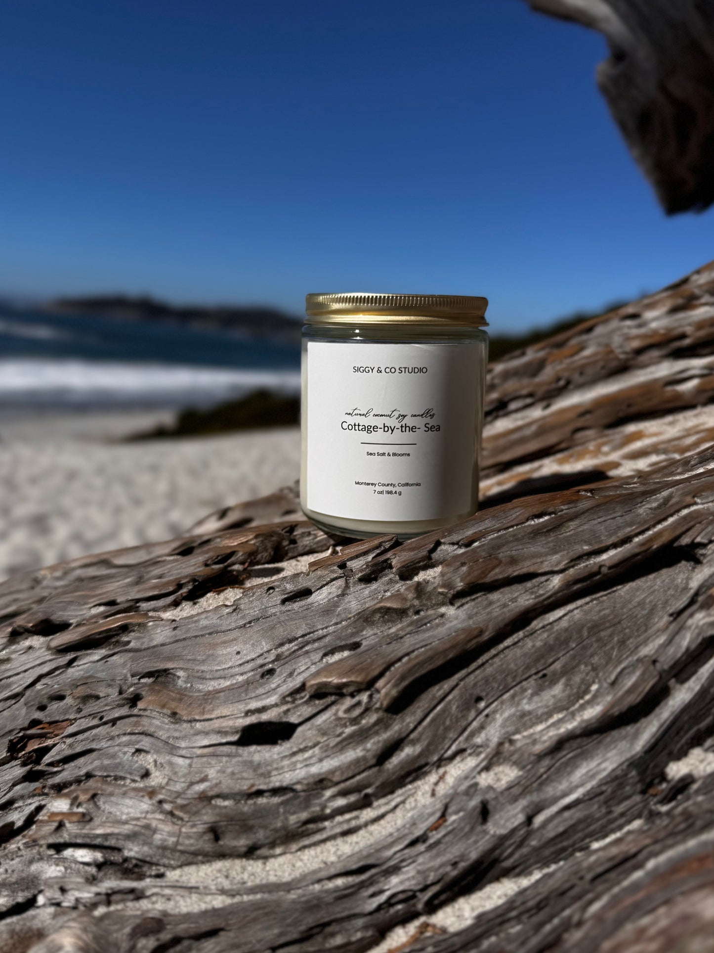 Cottage-by-the-Sea – Sea Salt & Blooms Candle | Siggy & Co Studio