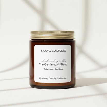 The Gentleman's Blend - Amber Jar Studio Shot