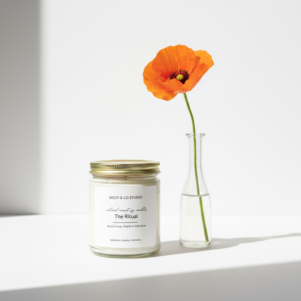 The Ritual Candle Skincare Essentials Style